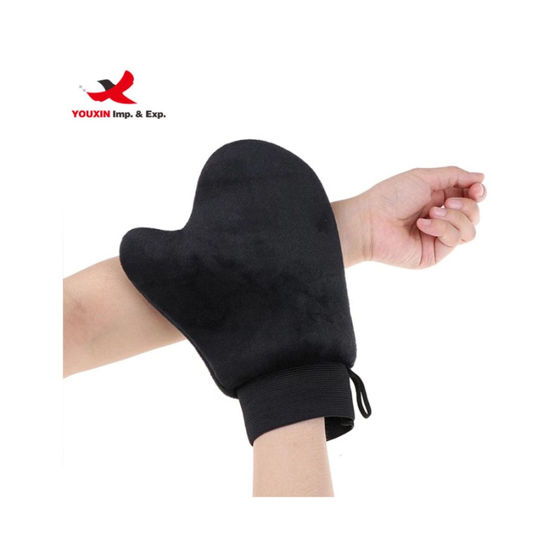 Self Tanning Mitt Manufacturer - OEM Double Sided Velvet Applicator