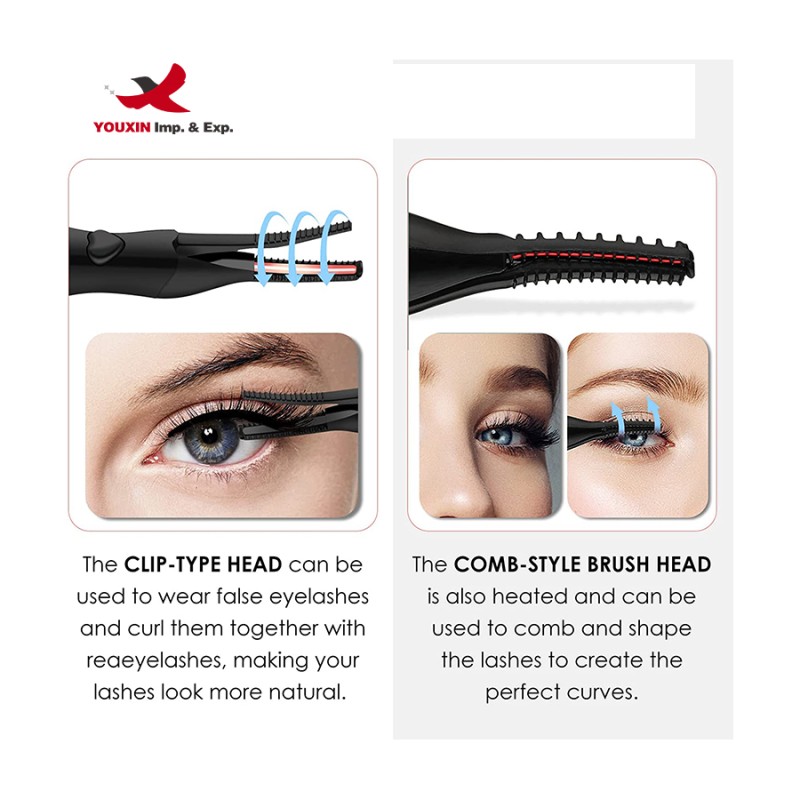 Eyelash Curler Manufacturer - Bulk Easy Curler with Clip Comb Mini