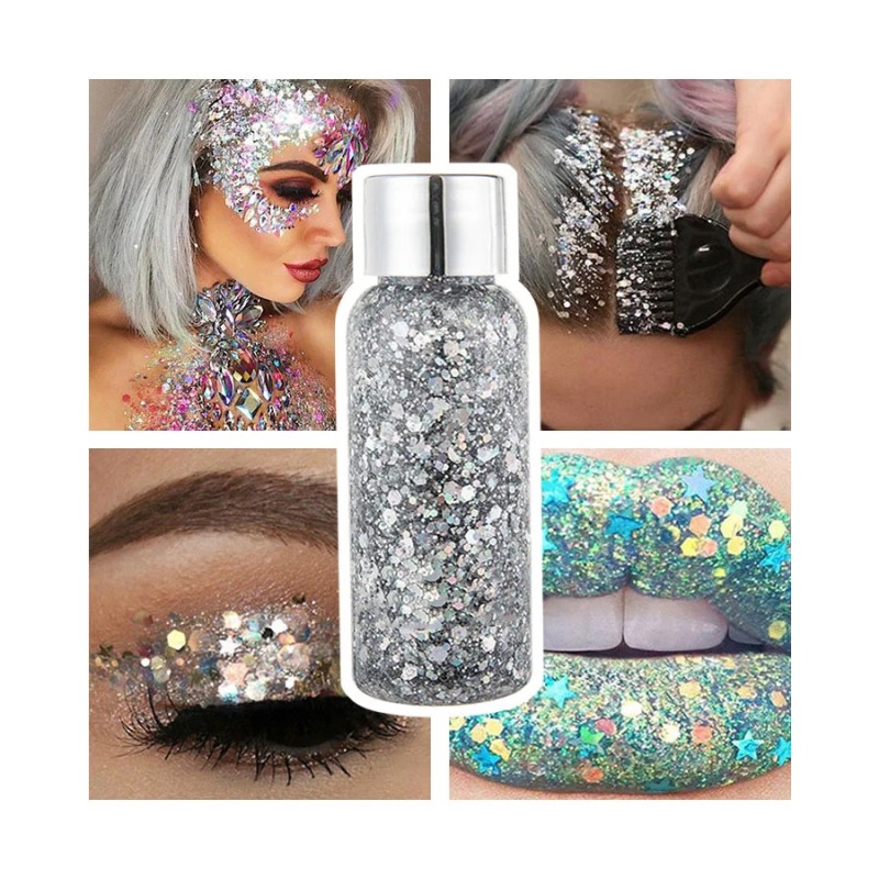 Makeup Glitter Factory - Bulk Christmas Festival Chunky Gel