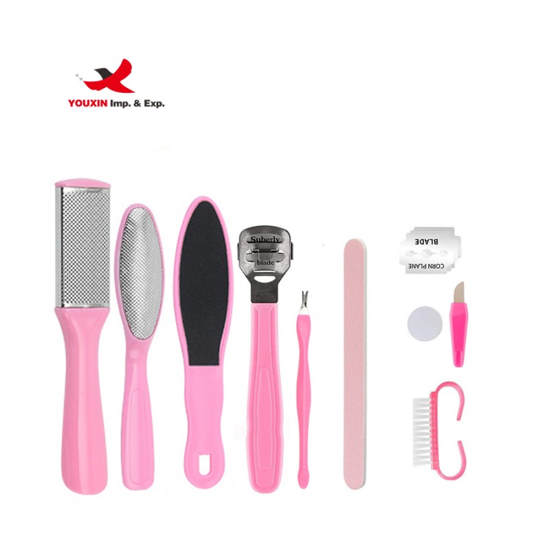 Foot Care Kit Manufacturer - OEM Stainless Steel File Callus Set