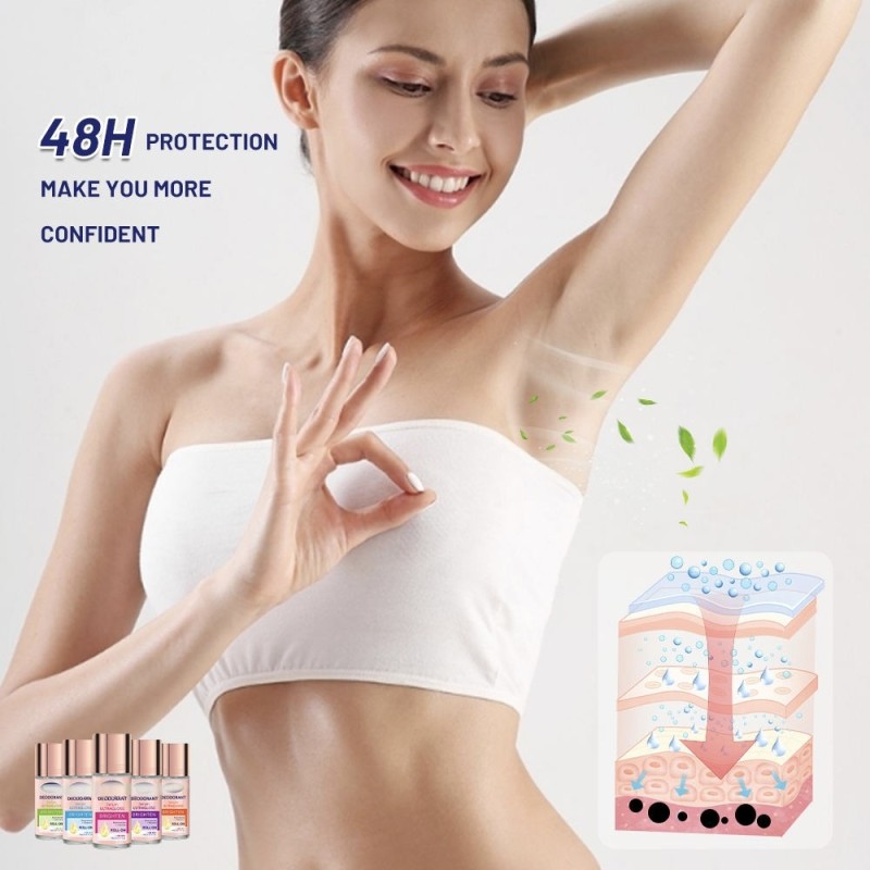 Deodorant Roll-On Supplier - OEM Niacinamide 48h Protection Brightening