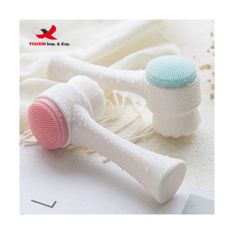 Face Cleaning Brush Supplier - Bulk Double-sided Silicone Synthetic