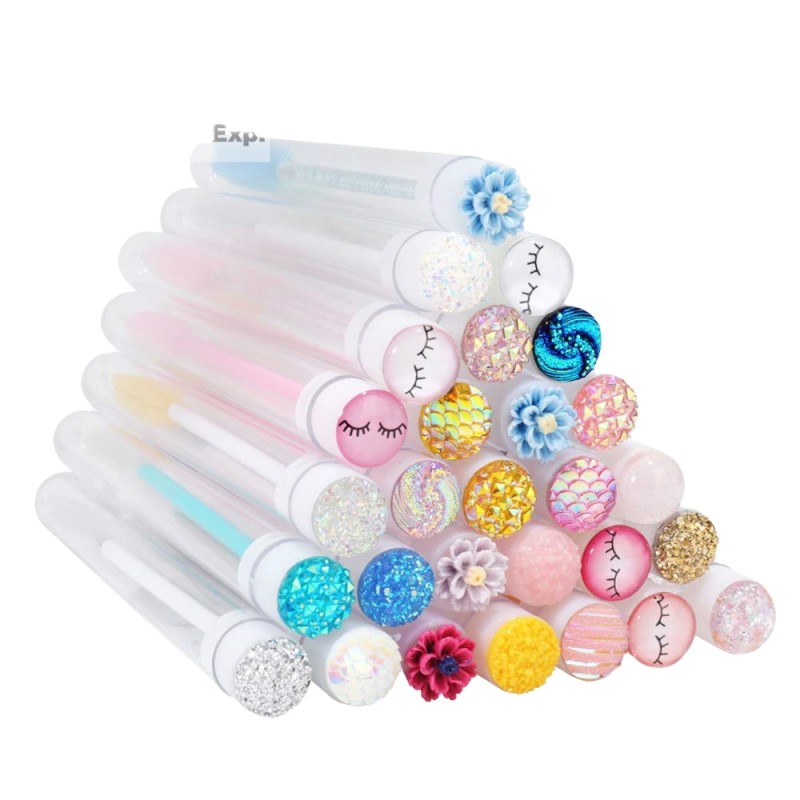 Eyelash Spoolies Manufacturer - Bulk Colored Diamond Mascara Wand