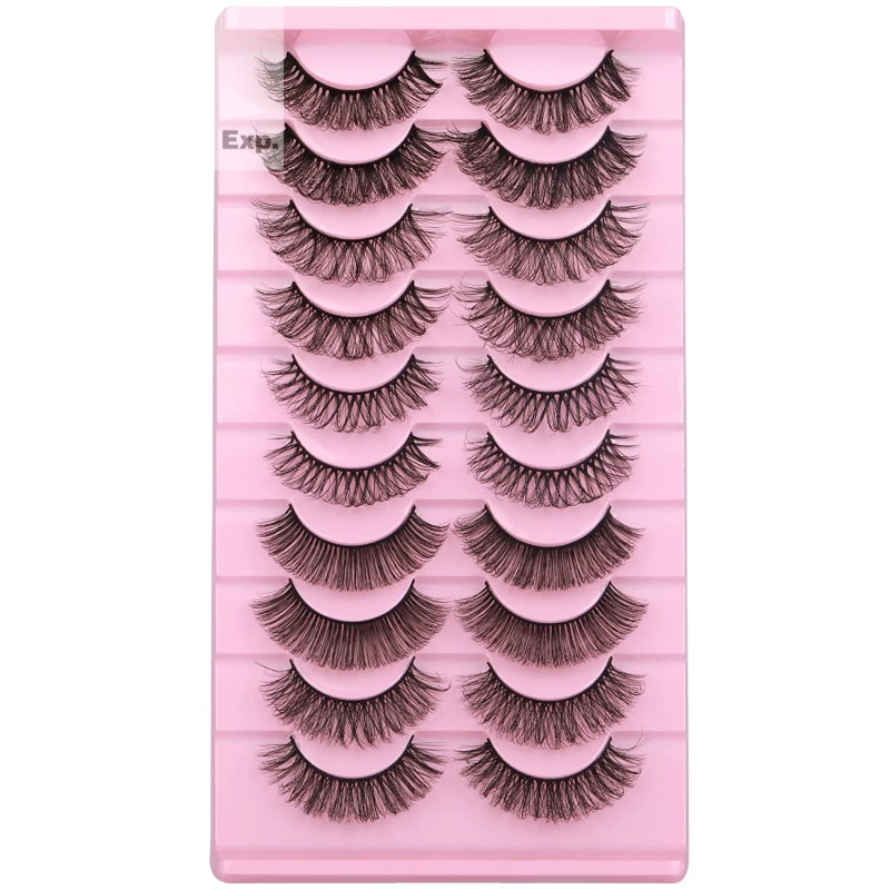 False Eyelashes Factory - OEM 2022 Hot Selling D Curl Wispy
