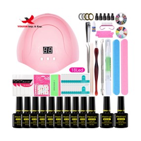 Nail Gel Kit Factory - OEM 8ml 192 Colours Professional Decoration