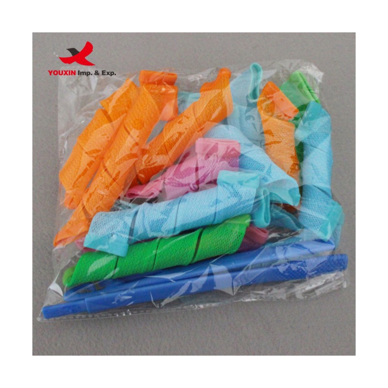Hair Rollers Manufacturer - Bulk 18pcs Nylon Plastic Self Grip