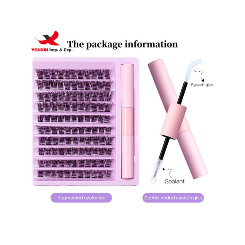 Segmented Eyelashes Factory - OEM Natural DIY Individual Cluster
