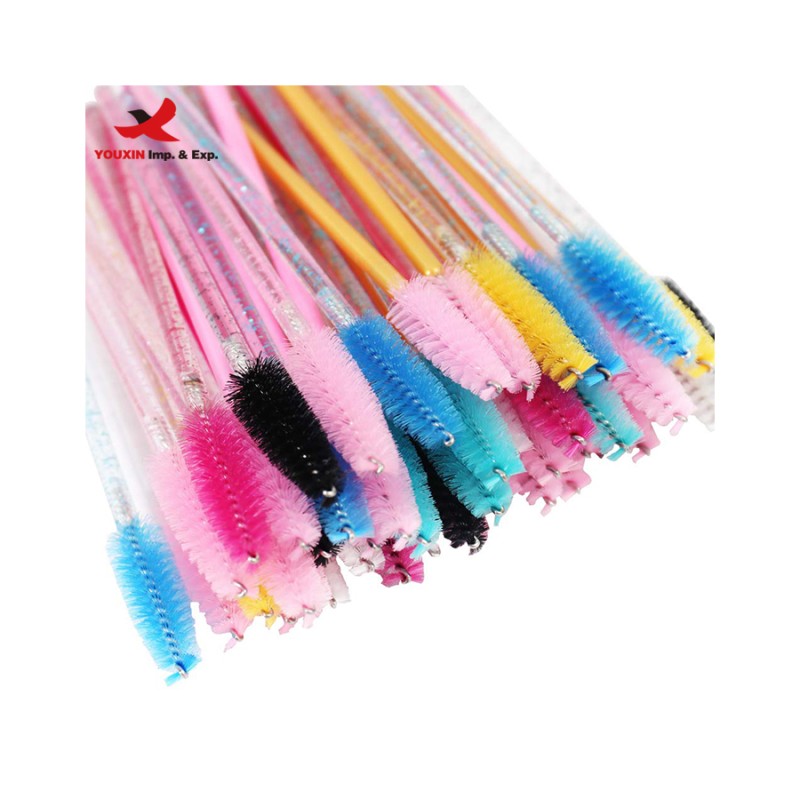 Eyelash Spoolies Manufacturer - Bulk Colored Diamond Mascara Wand