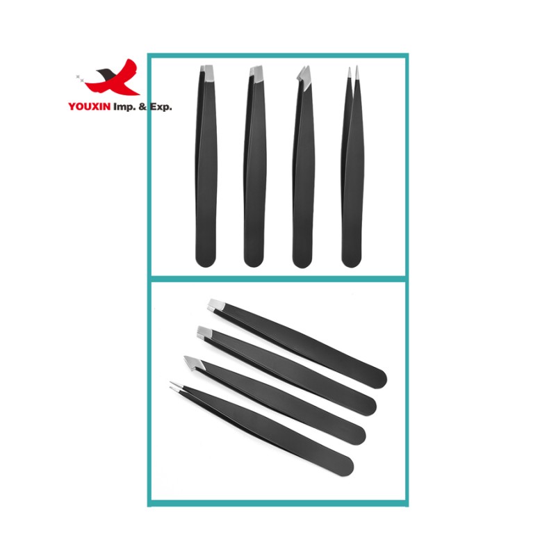 Eyebrow Tweezers Supplier - Bulk Customized Logo Stainless Steel