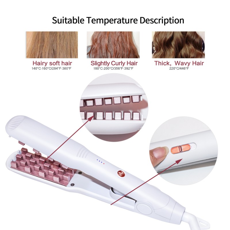 Ceramic Hair Iron Supplier - Bulk Professional PTC Heater Corn Perm