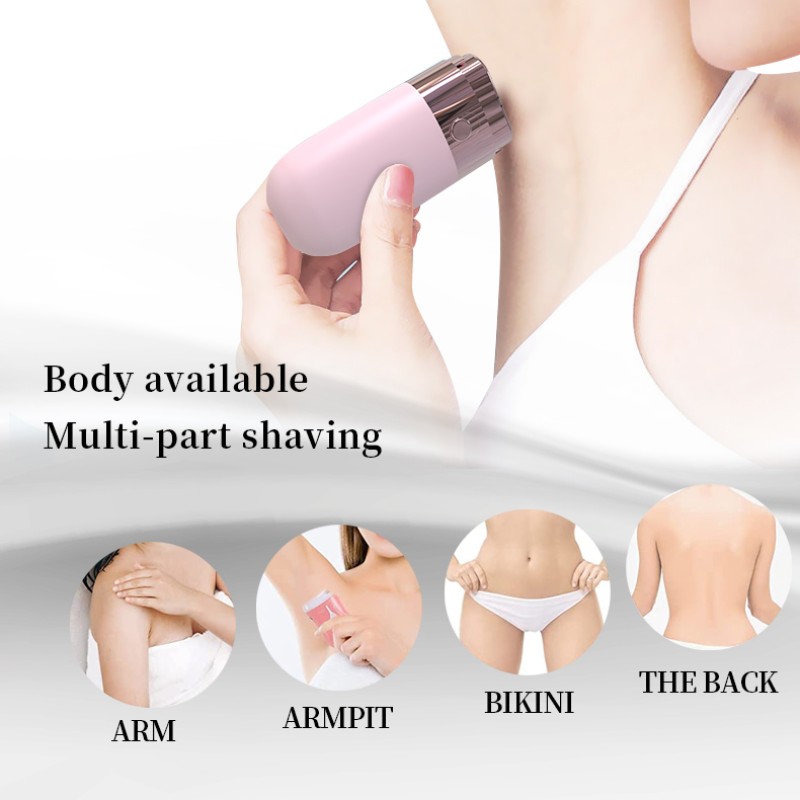 Lady Body Shaver Supplier - Bulk Wholesale Humanized Design Pink