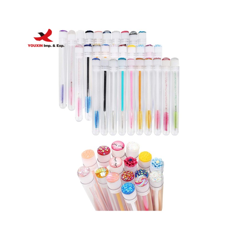 Eyelash Spoolies Manufacturer - Bulk Colored Diamond Mascara Wand