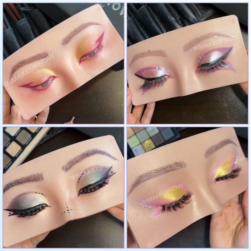 Makeup Practice Board Supplier - Bulk Realistic 3D Silicone Eyes