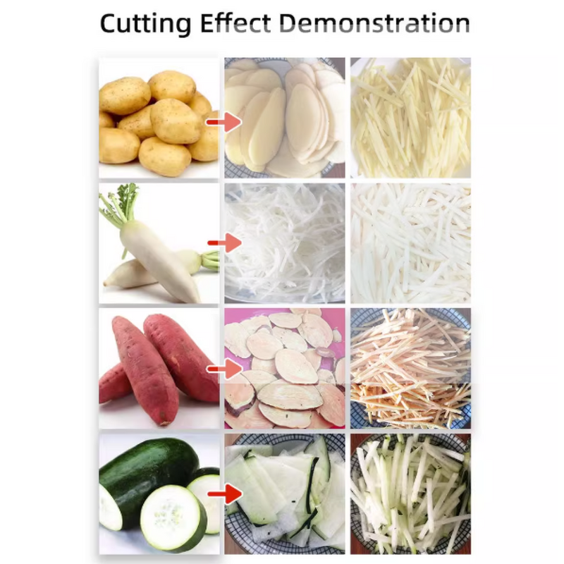 Vegetable Cutter Factory - Wholesale Commercial Electric Full-Automatic Adjustable