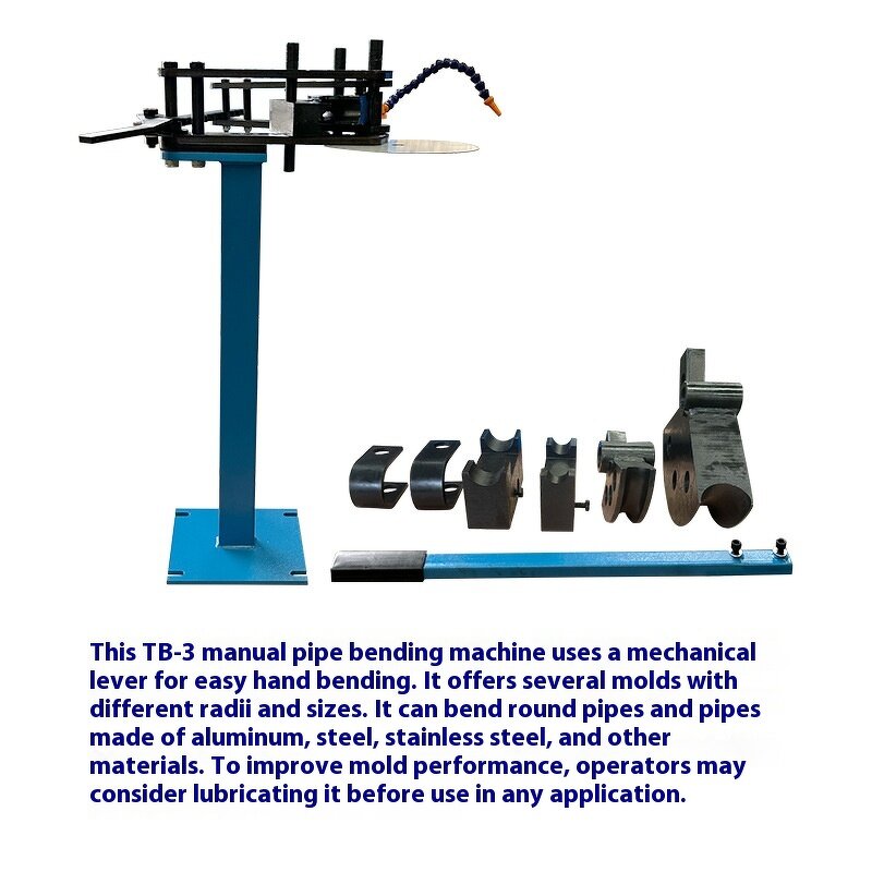 Metal Pipe Bender Factory - Wholesale TB-3 Compact Manual 3 Sets Molds