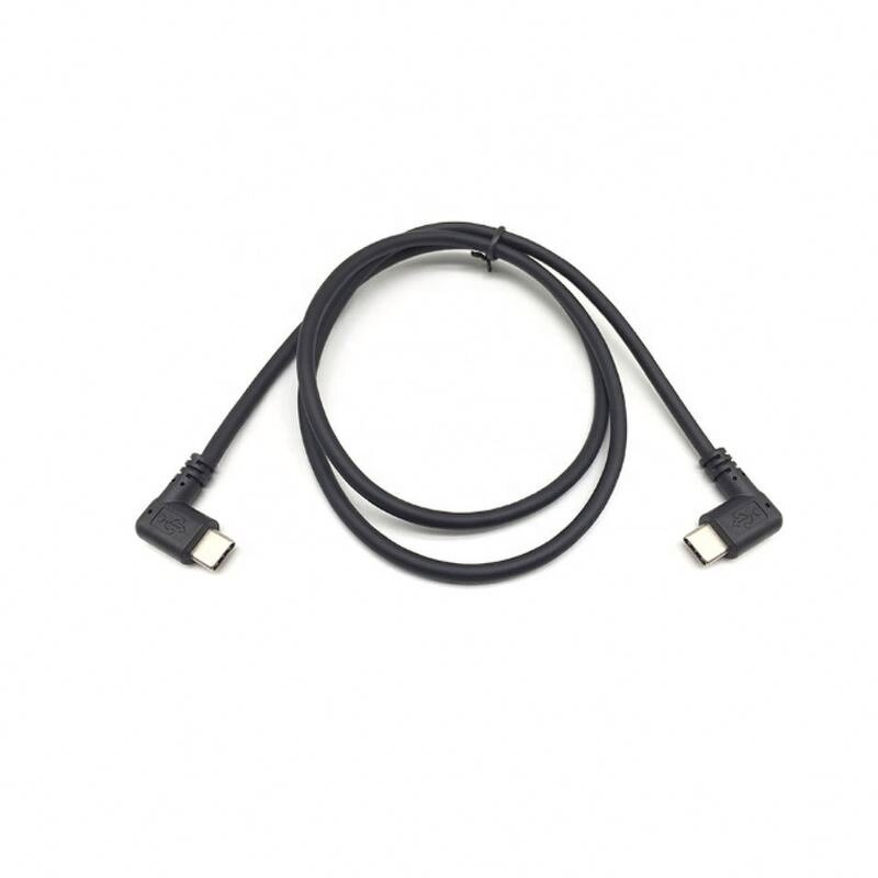 Type-C Cable Manufacturer - OEM Fast Charging 90 Degree L Shaped Data