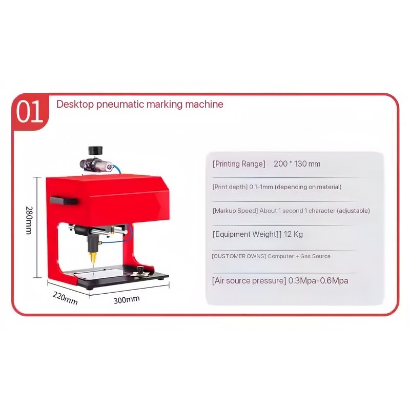 Marking Machine Factory - OEM Electric Pneumatic Table Type Lettering