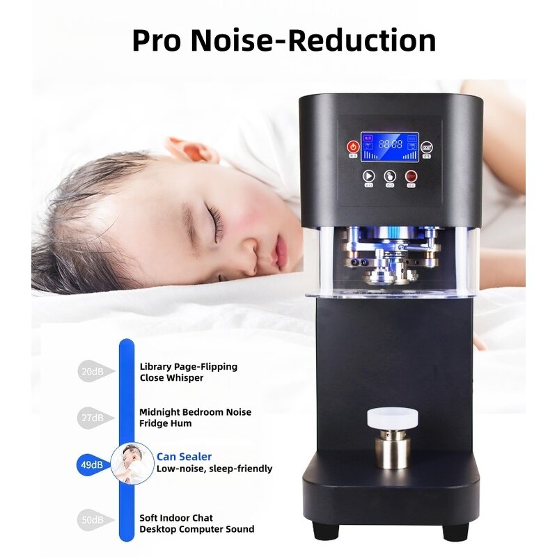 Portable Can Sealer Manufacturer - OEM High-Speed Auto Sealing Coffee