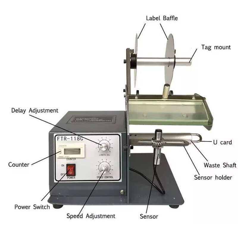 Label Separator Manufacturer - OEM Automatic Counting 4-140mm Width 110V