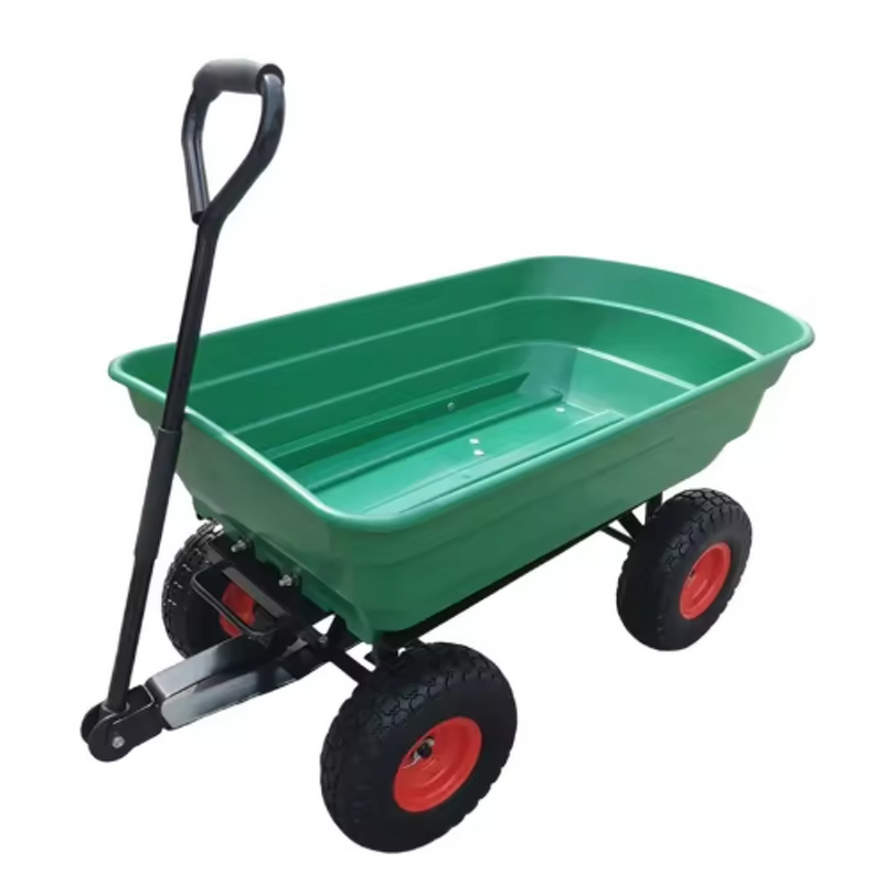 Garden Trolley Manufacturer - OEM Multi-Functional Folding Four-Wheel