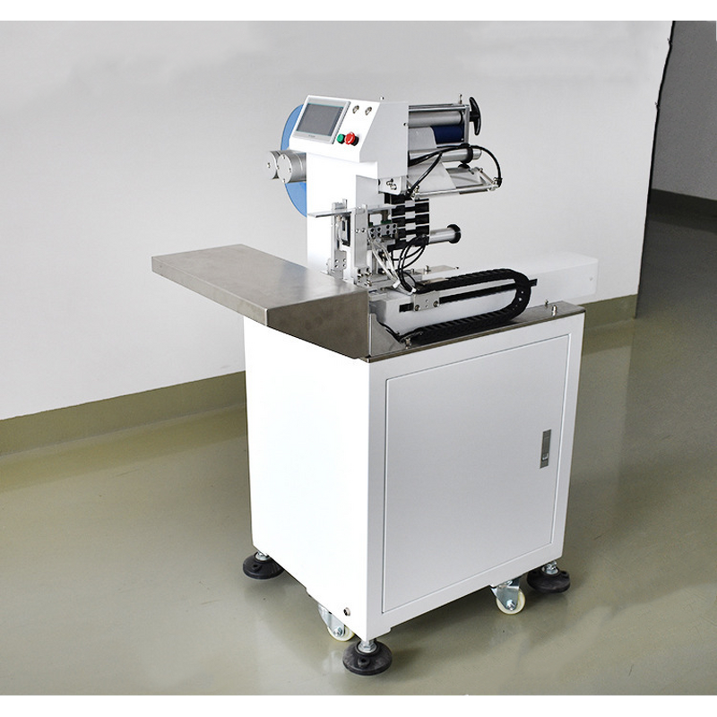 Wire Labeling Machine Factory - OEM Semi-automatic Cable Data Line Folding