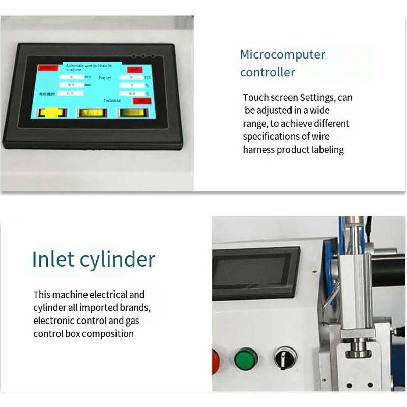 Wire Labeling Machine Manufacturer - OEM Semi-Automatic Desktop Circular