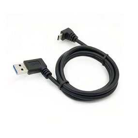 USB Cable Factory - OEM Custom 90 Degree Elbow USB 3.0 a to c Male