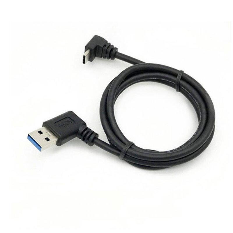 USB Cable Factory - OEM Custom 90 Degree Elbow USB 3.0 a to c Male