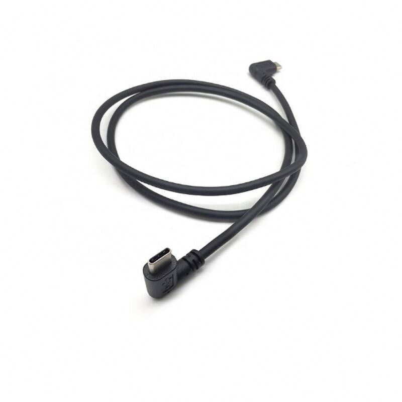 Type-C Cable Manufacturer - OEM Fast Charging 90 Degree L Shaped Data