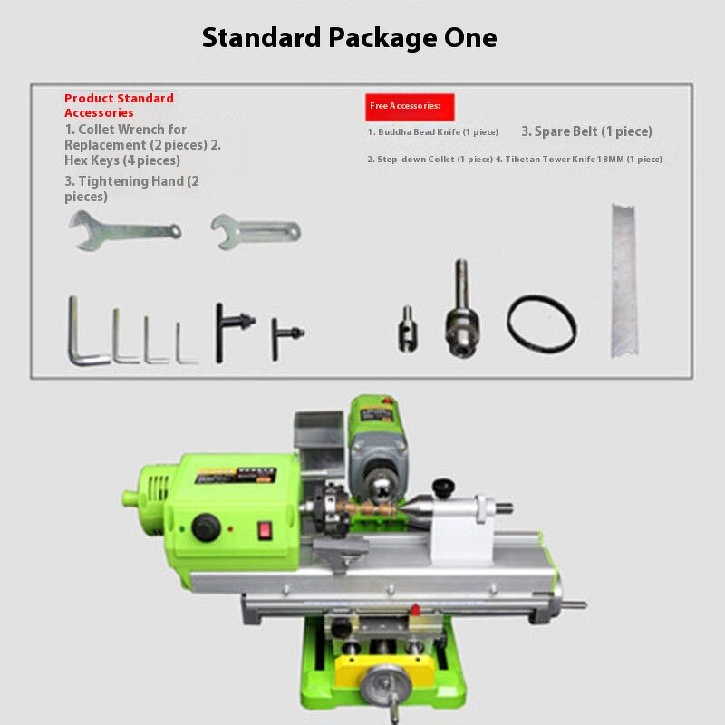 Bead Lathe Machine Factory - Wholesale Mini DIY Horizontal Grinding Polishing