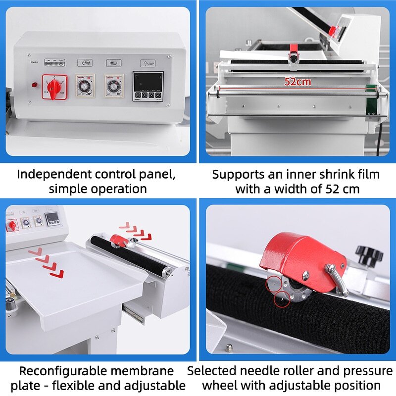 Heat Shrink Wrapper Factory - OEM Semi-Auto FM-5540 for Tea Boxes