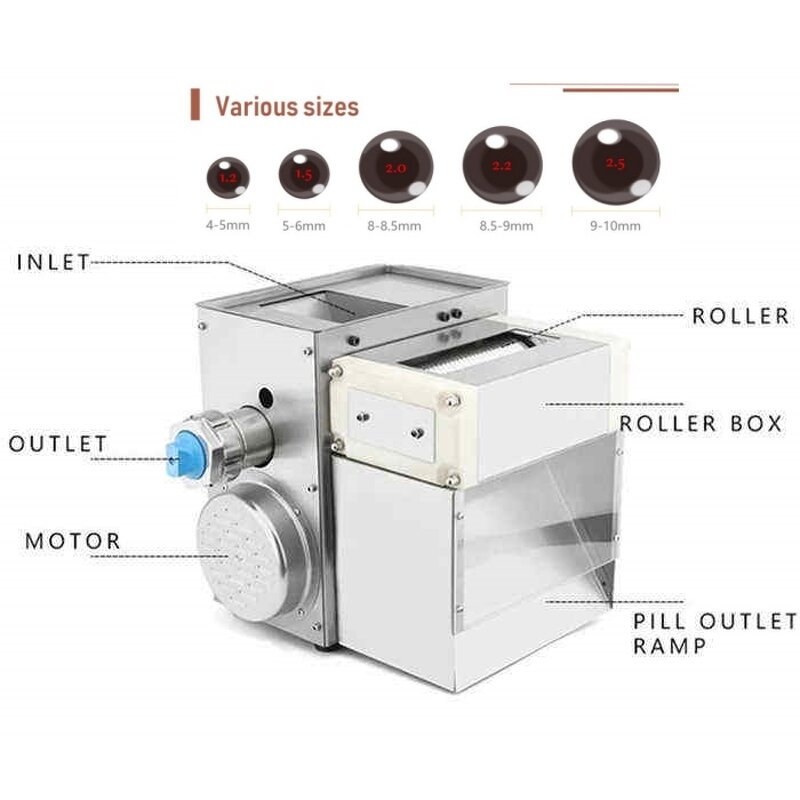 Pellet Making Machine Factory - OEM Automatic for Tapioca Pearls Boba