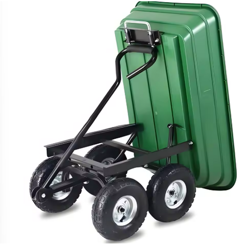 Garden Trolley Manufacturer - OEM Multi-Functional Folding Four-Wheel