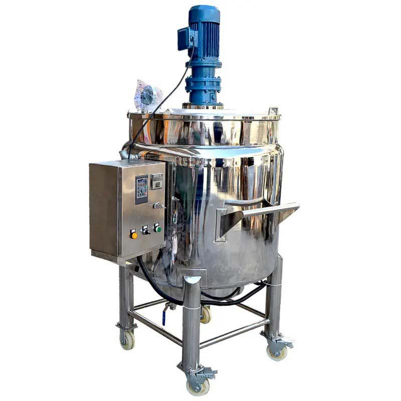 Mixing Tank Factory - OEM Stainless Steel Mobile Cosmetic Washing Stirring
