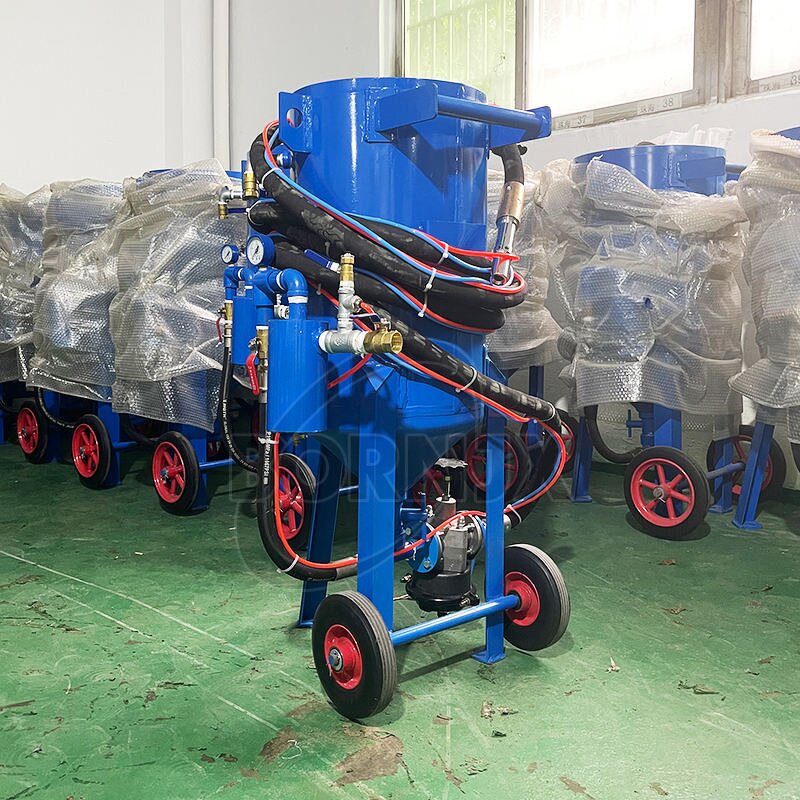 Sandblasting Machine Manufacturer - OEM Mobile Sandblaster for Glass Metal