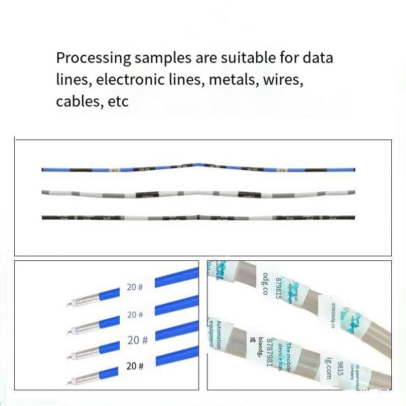 Wire Labeling Machine Manufacturer - OEM Semi-Automatic Desktop Circular