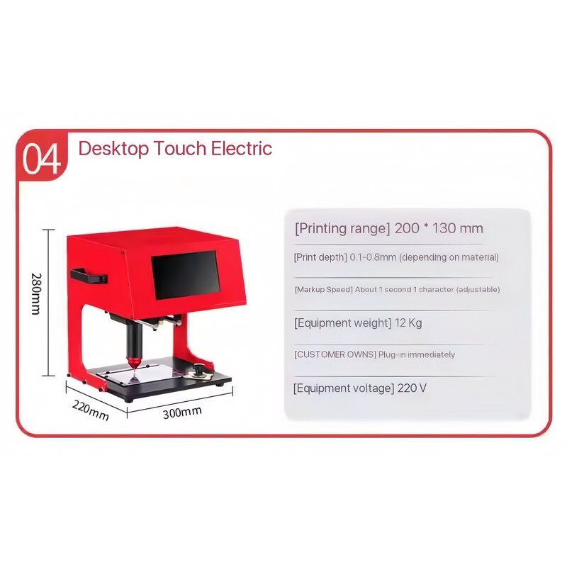 Marking Machine Factory - OEM Electric Pneumatic Table Type Lettering