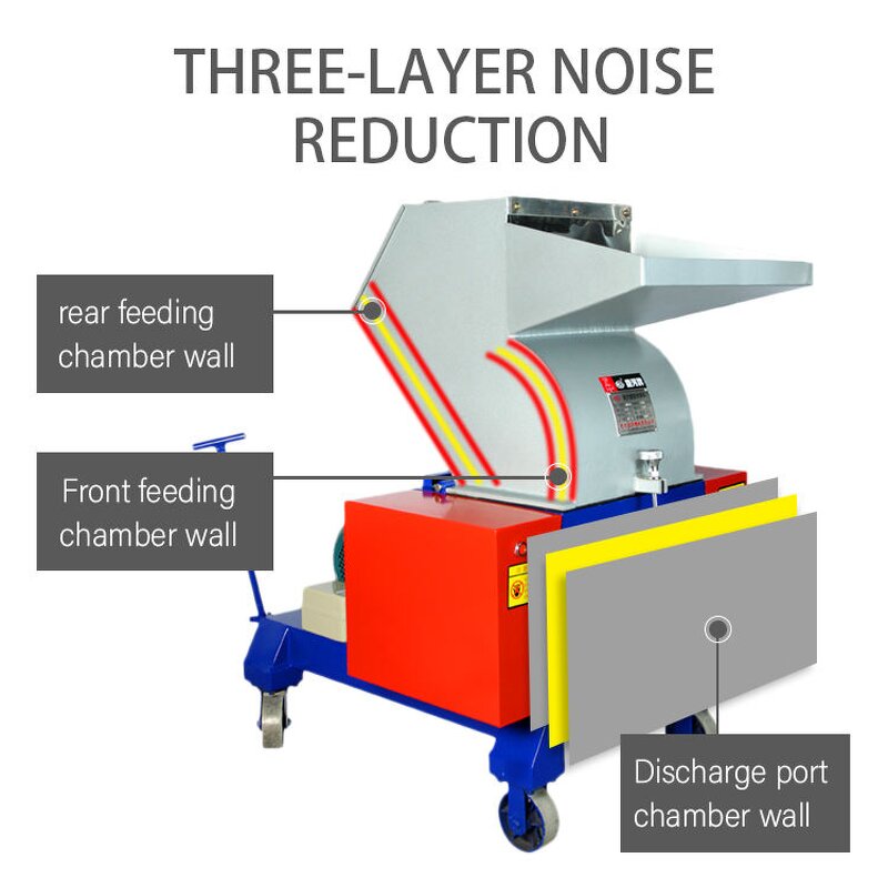 Plastic Crusher Factory - Wholesale Used Pvc Waste Hard Plastic Barrel Recycling