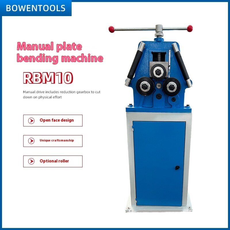 Bending Rolling Machine Factory - OEM All-Steel Manual Three-Roll RBM10