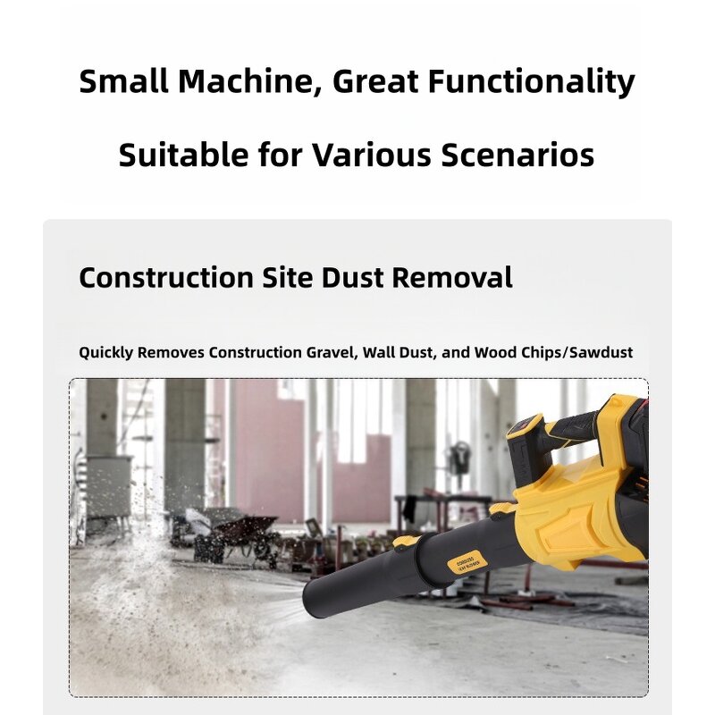 Lithium Battery Blower Manufacturer - OEM 0.8HP 600W Garden Outdoor