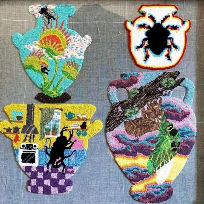 Rug Tufting Gun Factory - Wholesale Portable Hand-Cut Pile Loop Carpet Making