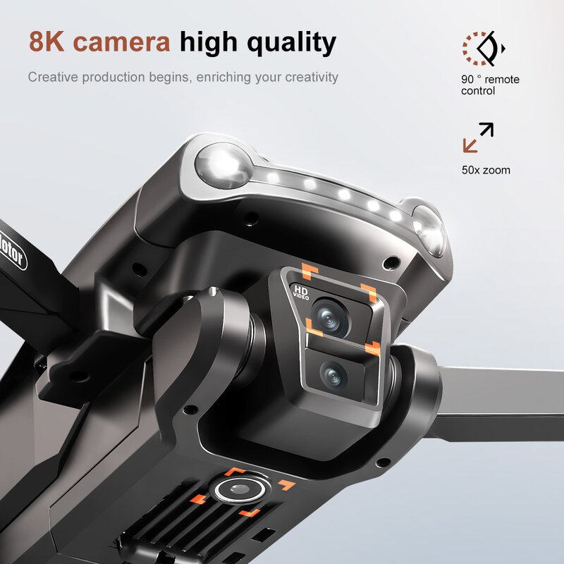 Foldable Drone Manufacturer - OEM V198 MAX 4K Long Range RC Portable