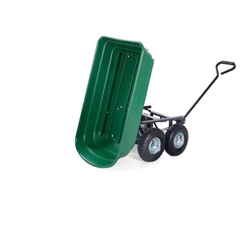 Garden Trolley Manufacturer - OEM Multi-Functional Folding Four-Wheel