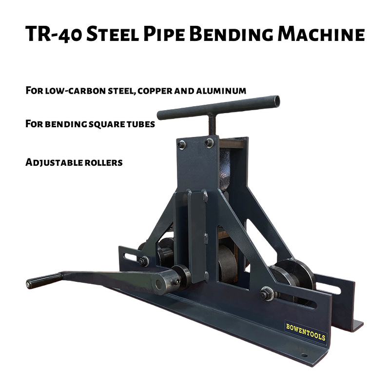 Triple-Roller Bending Machine Factory - Wholesale TR-40 Manual Low-carbon Steel