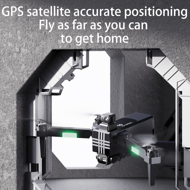 FPV Drone Factory - OEM GD10 4K HD Dual Camera Foldable Quadcopter