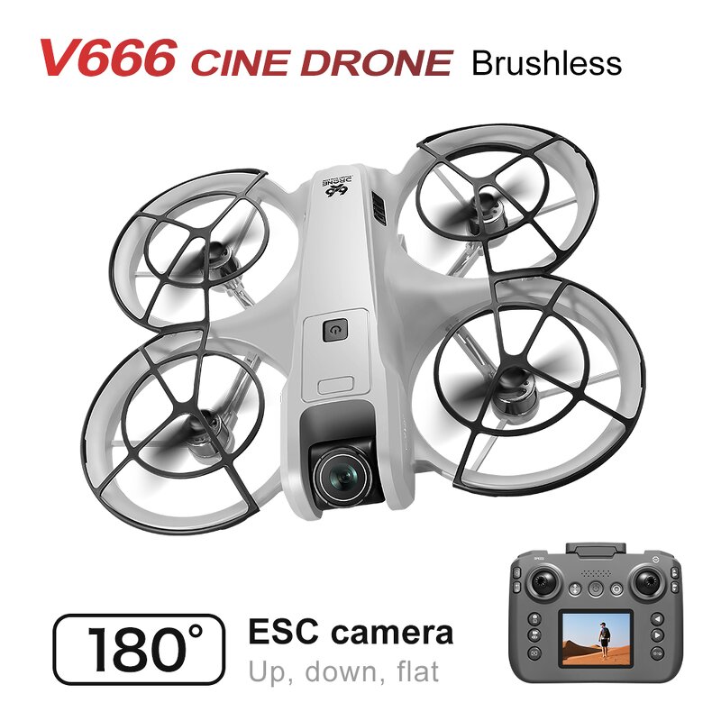 Quadcopter Drone Factory - OEM V666 Dual-Camera Mini Size Smart Hover