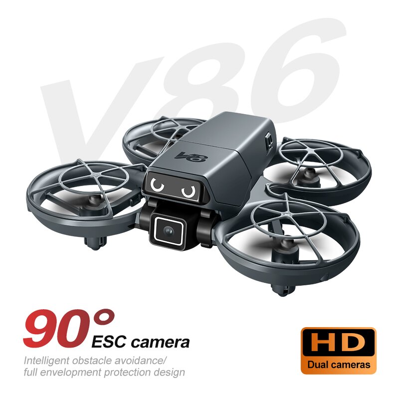 Brushless Drone Factory - OEM V86 Dual Camera Wifi Transmission Mini