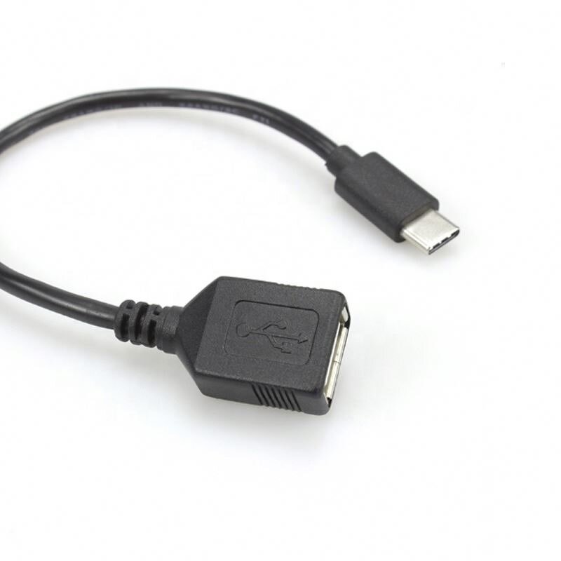 OTG Adapter Cable Factory - OEM USB 2.0 a Female to Type c Male