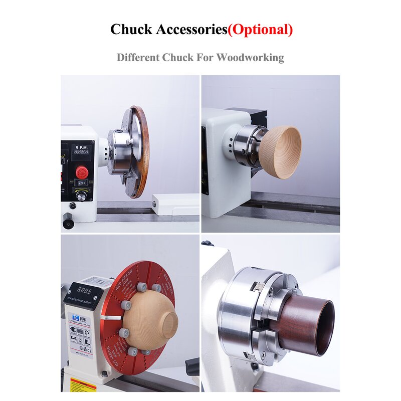 Wood Lathe Manufacturer - OEM Infinitely Variable Speed Turning Milling