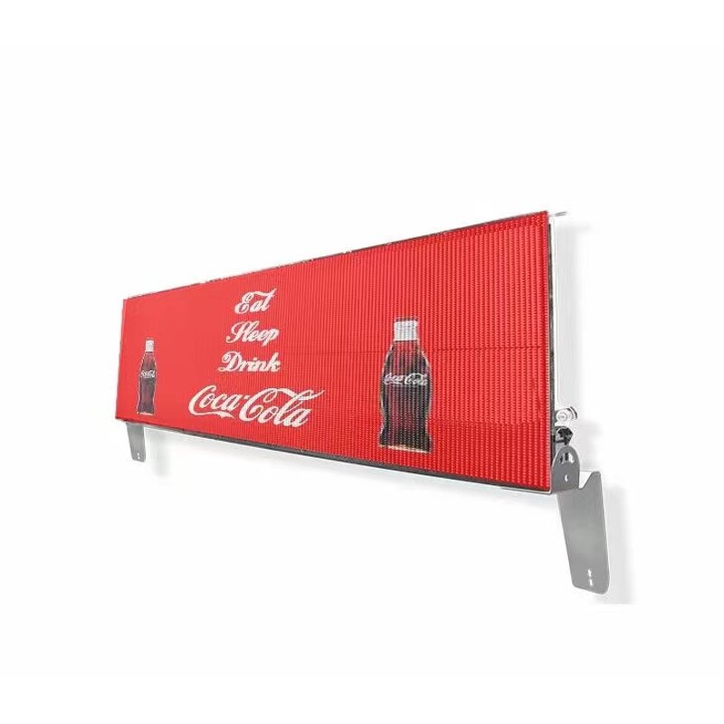 Transparent LED Display Factory - OEM/ODM 4G WiFi Controlled for Taxi Advertising P5.2